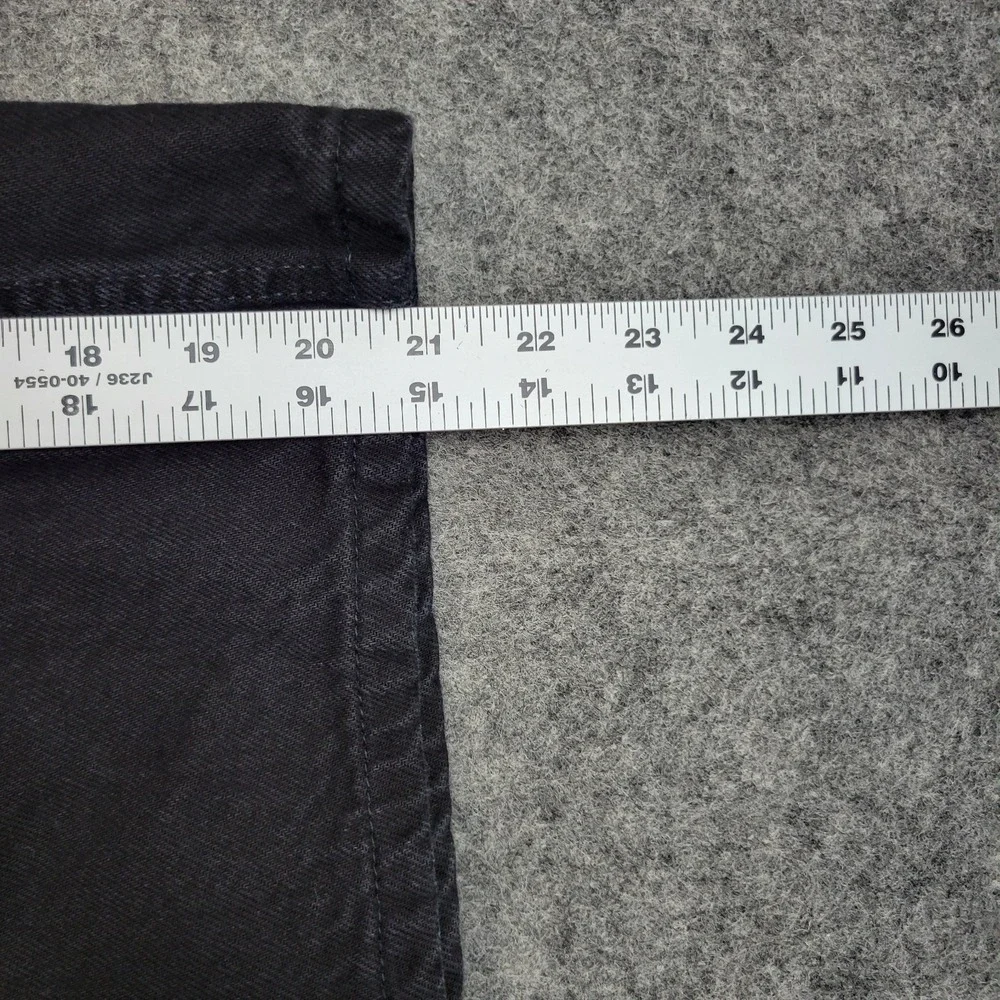 Cotton On Jeans Mens 36 Black Relaxed Fit Super Baggy Wide Leg Streetwear Y2K